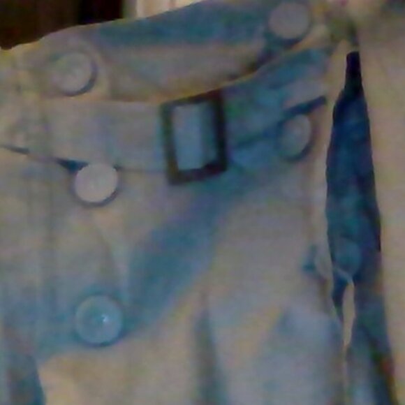 Brand New Women's Kenar Linen Belted A-Line Skirt - Picture 4 of 9